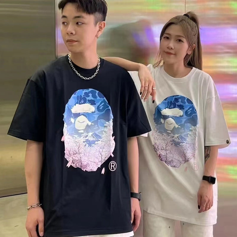 BAPE 2025 Men's and Women's Short Sleeve T-Shirts