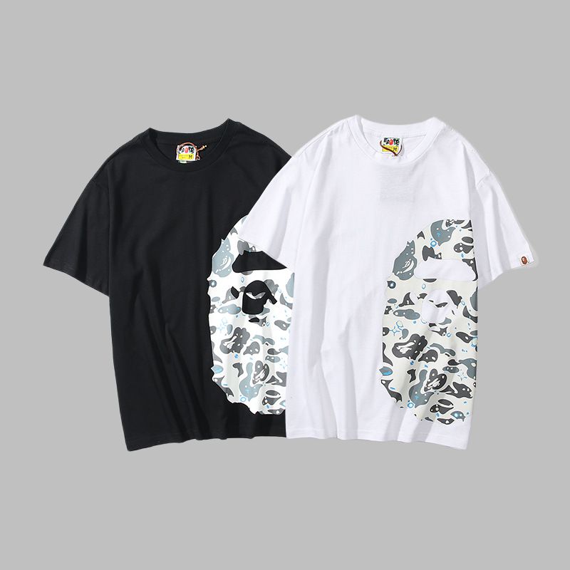 BAPE 2025 Men's and Women's Short Sleeve T-Shirts