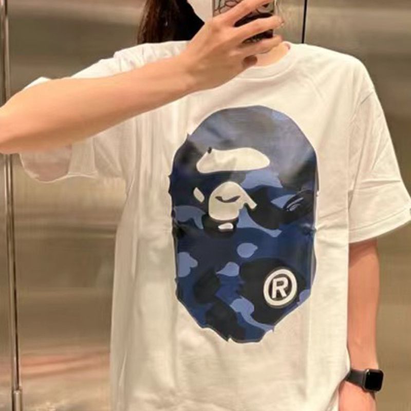 BAPE 2025 Men's and Women's Short Sleeve T-Shirts