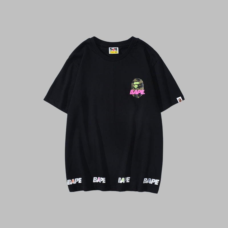 BAPE 2025 Men's and Women's Short Sleeve T-Shirts