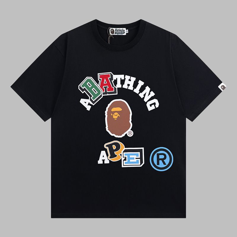 BAPE 2025 Men's and Women's Short Sleeve T-Shirts