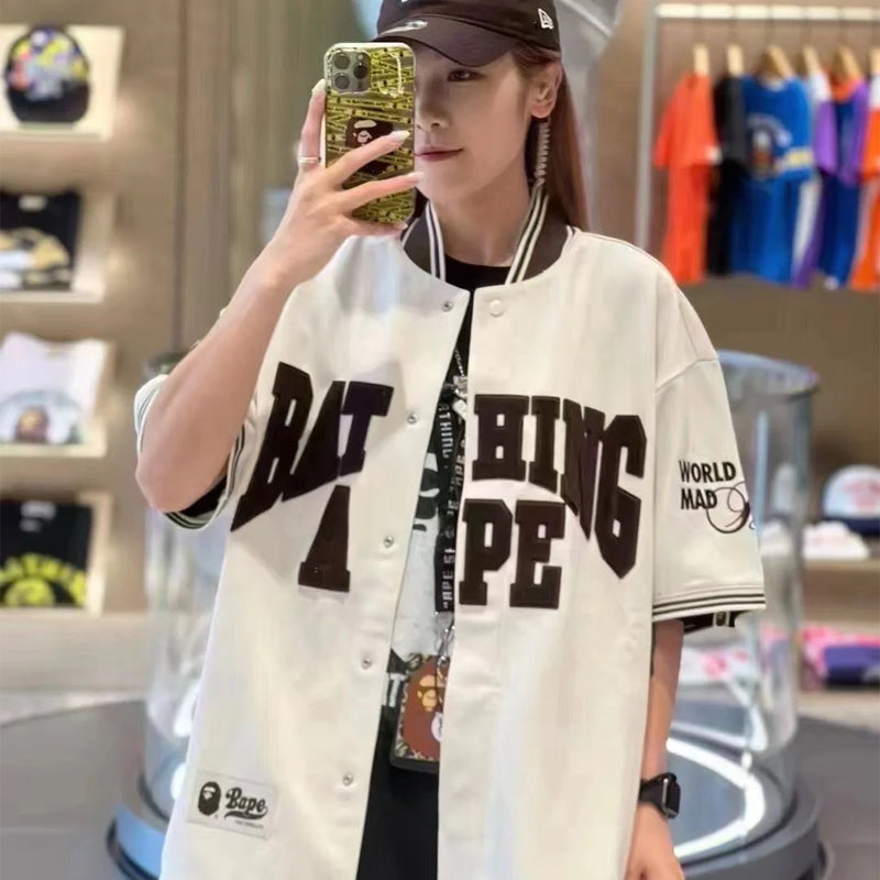 BAPE 2025 Men's and Women's Short Sleeve T-Shirts