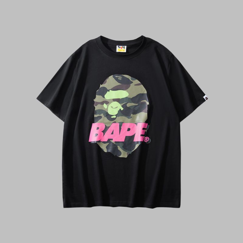 BAPE 2025 Men's and Women's Short Sleeve T-Shirts