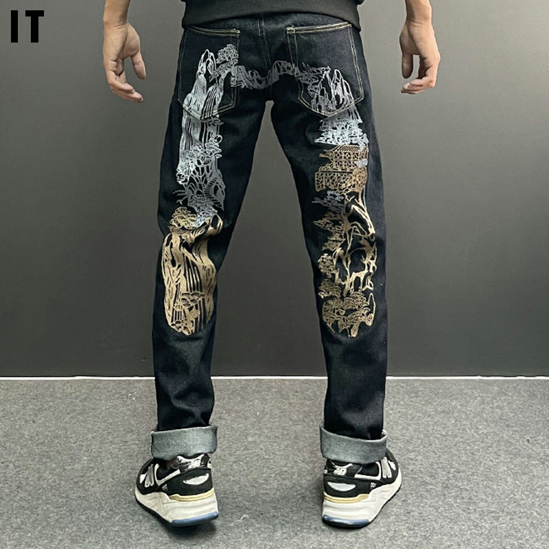 EV 2025 New  Couple  Jeans
