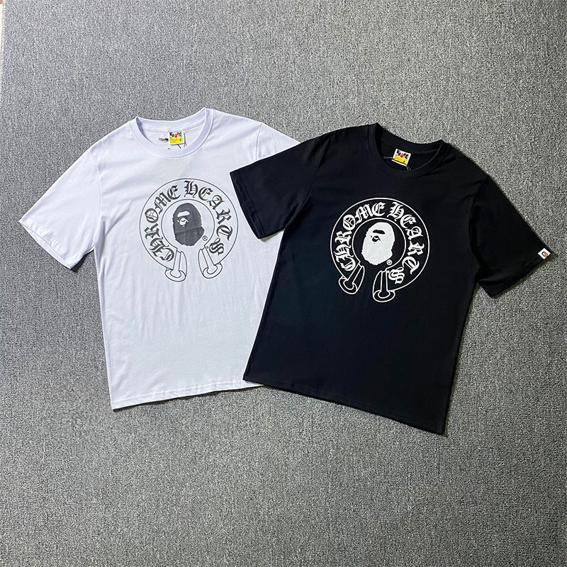 BAPE 2025 Men's and Women's Short Sleeve T-Shirts