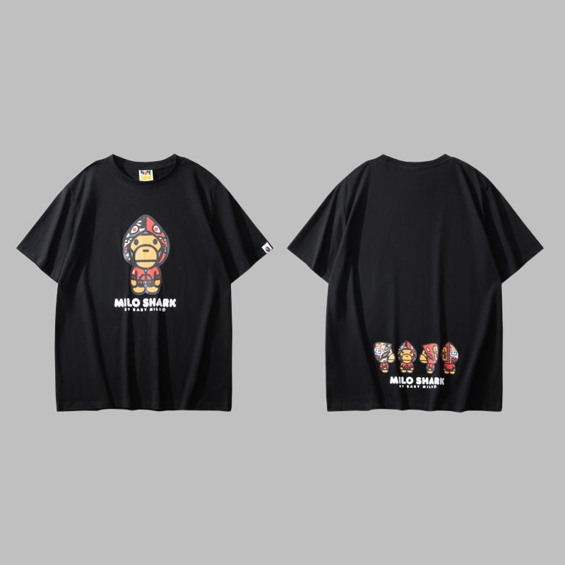 BAPE 2025 Men's and Women's Short Sleeve T-Shirts