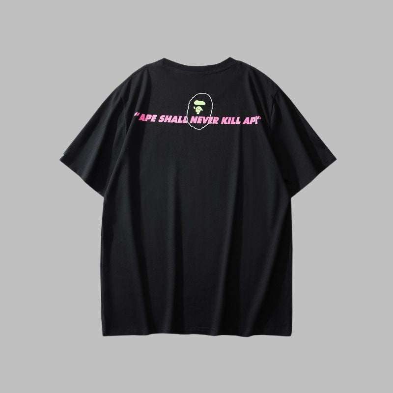 BAPE 2025 Men's and Women's Short Sleeve T-Shirts