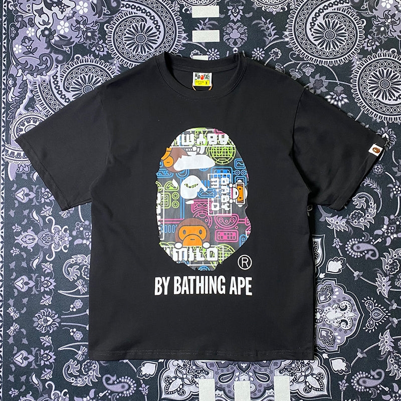 BAPE 2025 Men's and Women's Short Sleeve T-Shirts