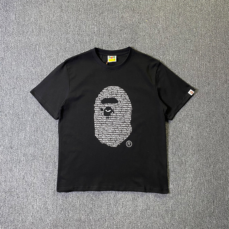 BAPE 2025 Men's and Women's Short Sleeve T-Shirts