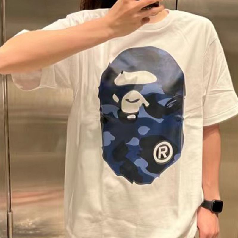BAPE 2025 Men's and Women's Short Sleeve T-Shirts