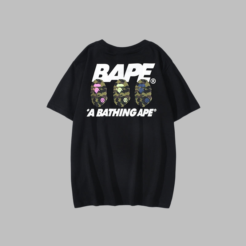 BAPE 2025 Men's and Women's Short Sleeve T-Shirts