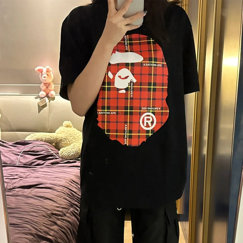 BAPE 2025 Men's and Women's Short Sleeve T-Shirts