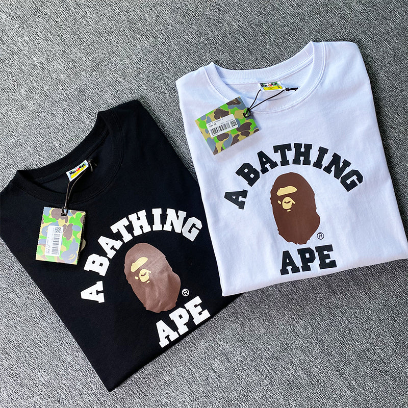 BAPE 2025 Men's and Women's Short Sleeve T-Shirts