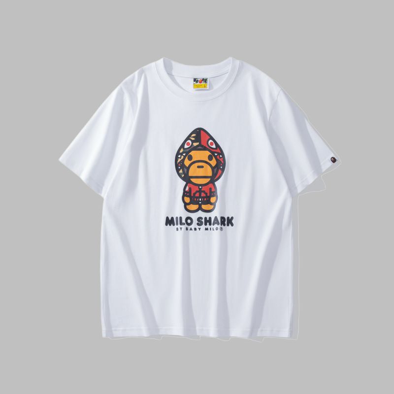 BAPE 2025 Men's and Women's Short Sleeve T-Shirts