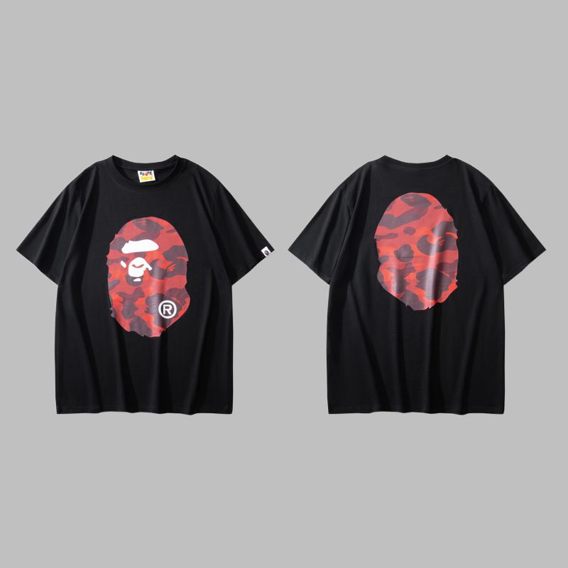 BAPE 2025 Men's and Women's Short Sleeve T-Shirts
