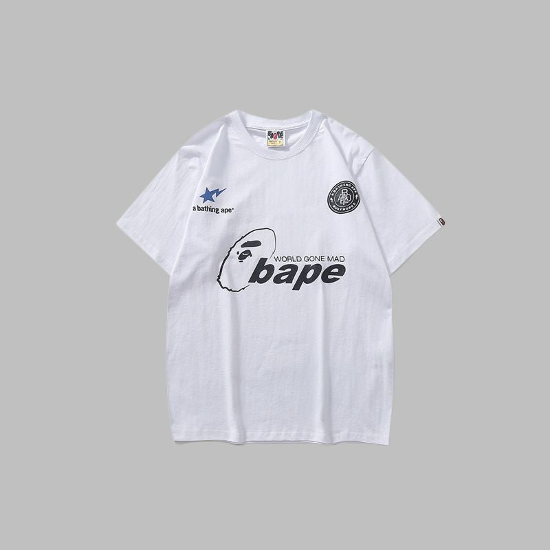 BAPE 2025 Men's and Women's Short Sleeve T-Shirts
