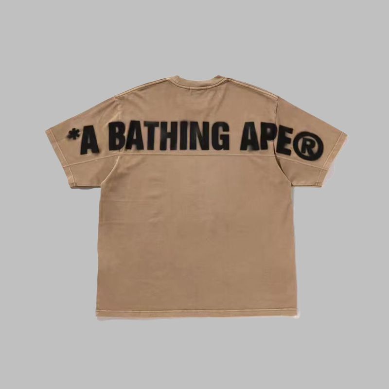 BAPE 2025 Men's and Women's Short Sleeve T-Shirts