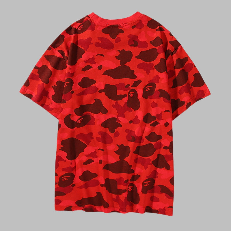 BAPE 2025 Men's and Women's Short Sleeve T-Shirts