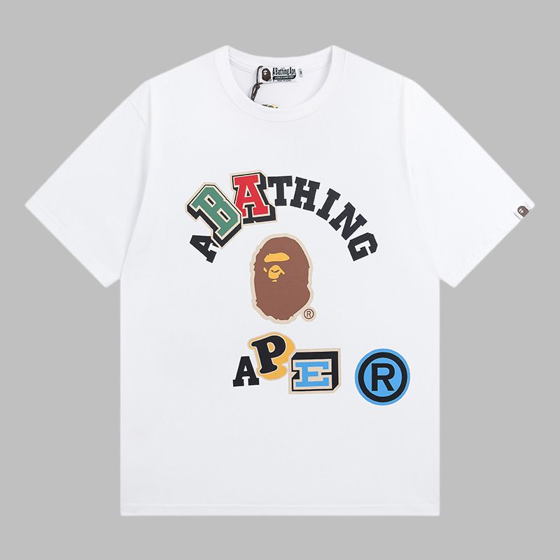 BAPE 2025 Men's and Women's Short Sleeve T-Shirts