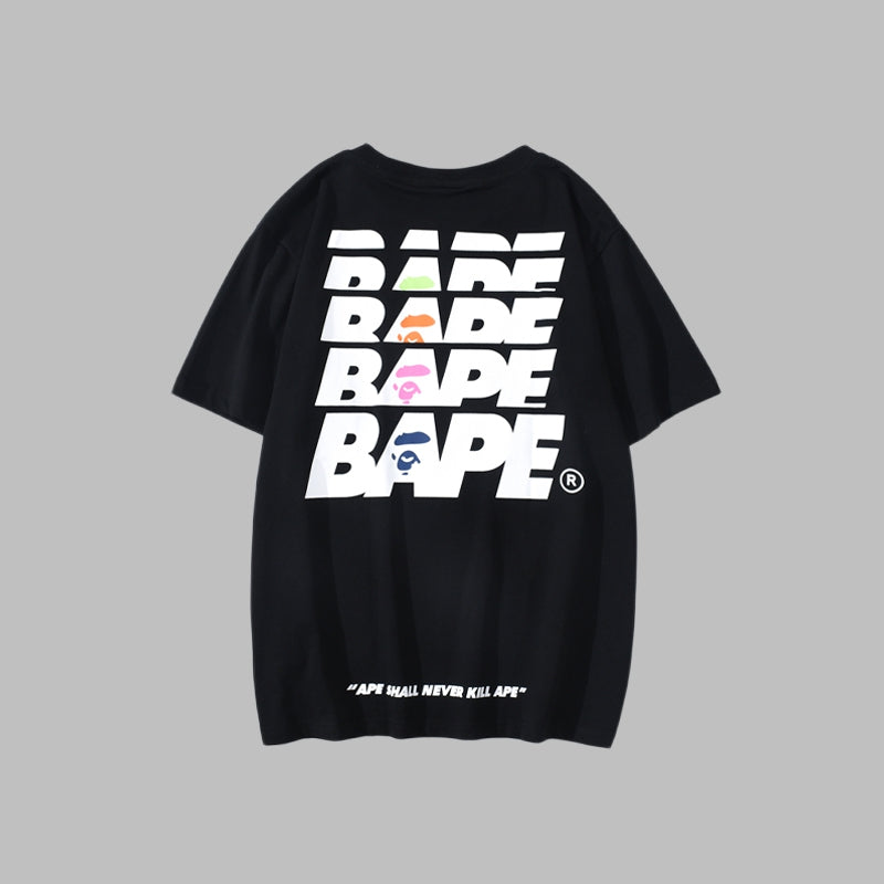 BAPE 2025 Men's and Women's Short Sleeve T-Shirts