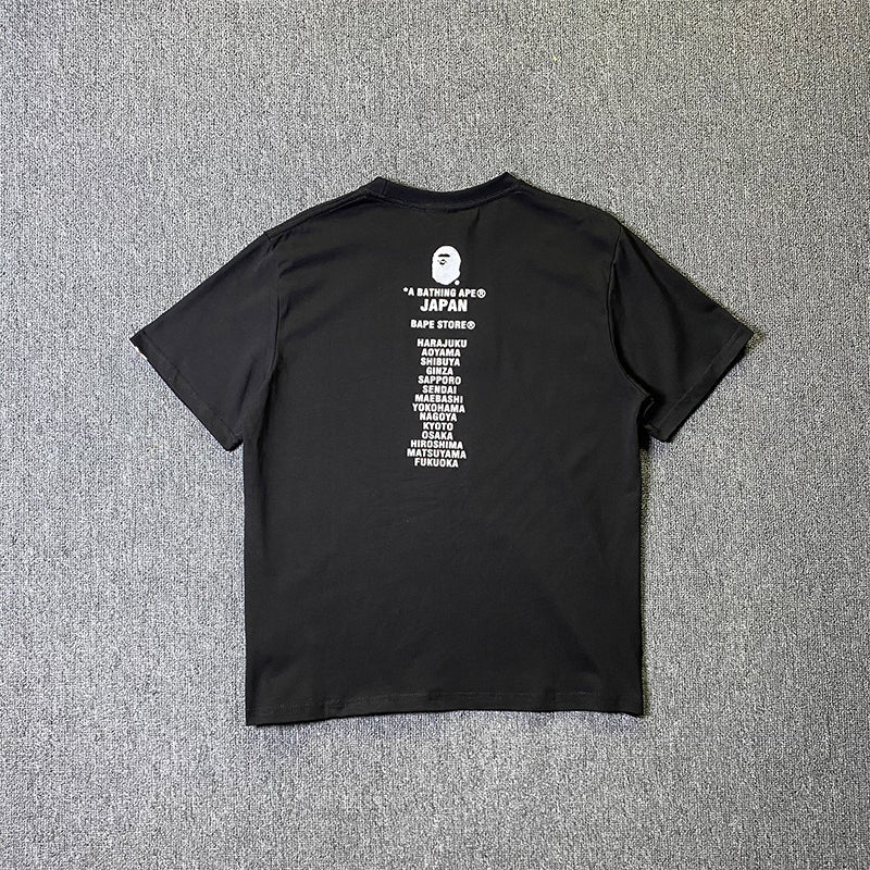 BAPE 2025 Men's and Women's Short Sleeve T-Shirts