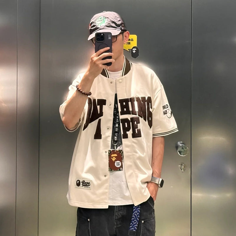 BAPE 2025 Men's and Women's Short Sleeve T-Shirts