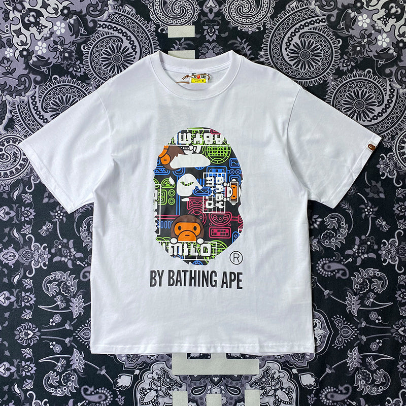 BAPE 2025 Men's and Women's Short Sleeve T-Shirts