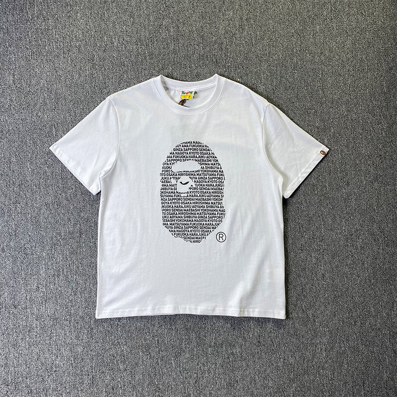 BAPE 2025 Men's and Women's Short Sleeve T-Shirts