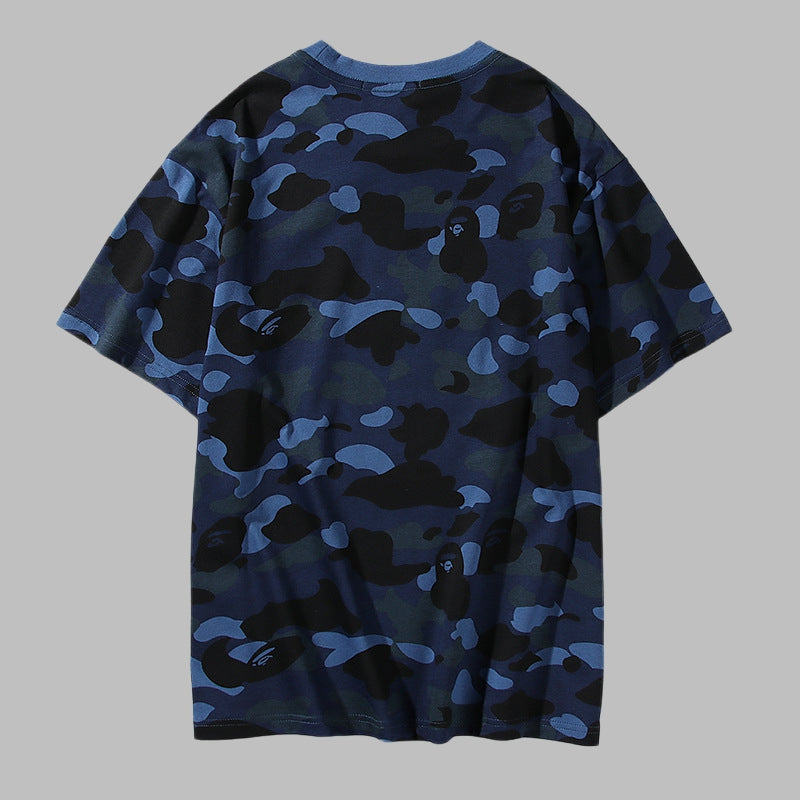 BAPE 2025 Men's and Women's Short Sleeve T-Shirts