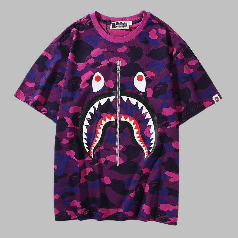 BAPE 2025 Men's and Women's Short Sleeve T-Shirts