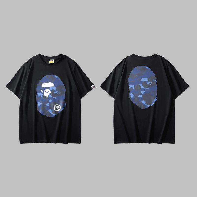BAPE 2025 Men's and Women's Short Sleeve T-Shirts