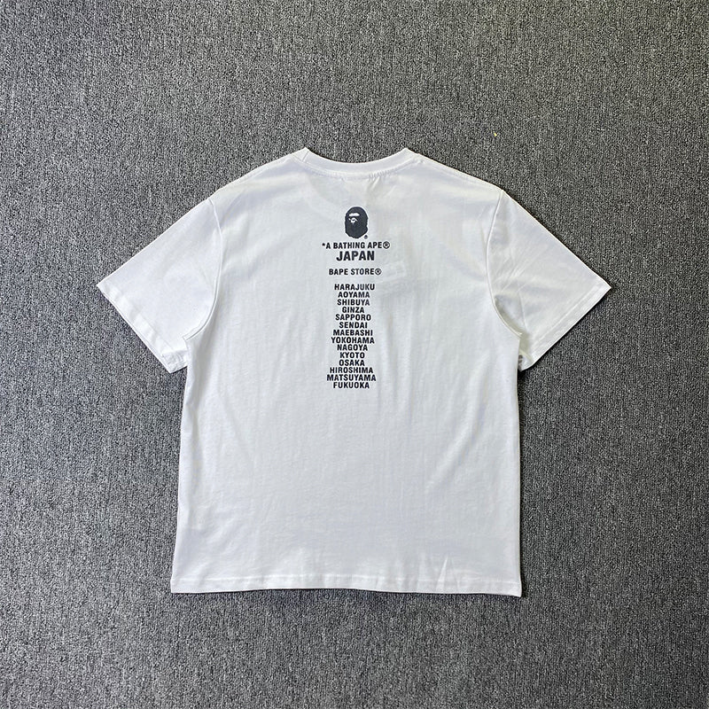 BAPE 2025 Men's and Women's Short Sleeve T-Shirts