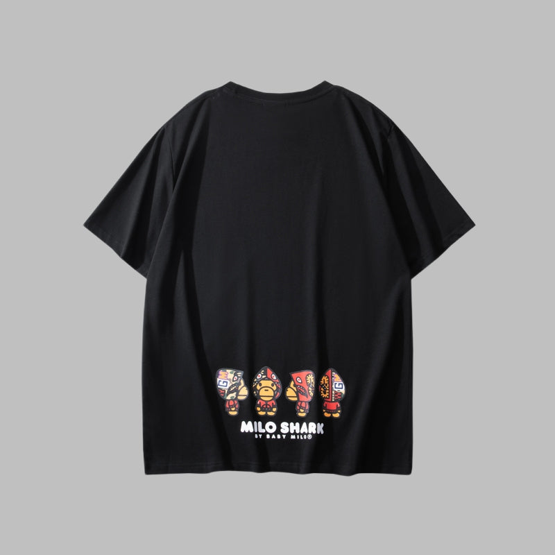 BAPE 2025 Men's and Women's Short Sleeve T-Shirts