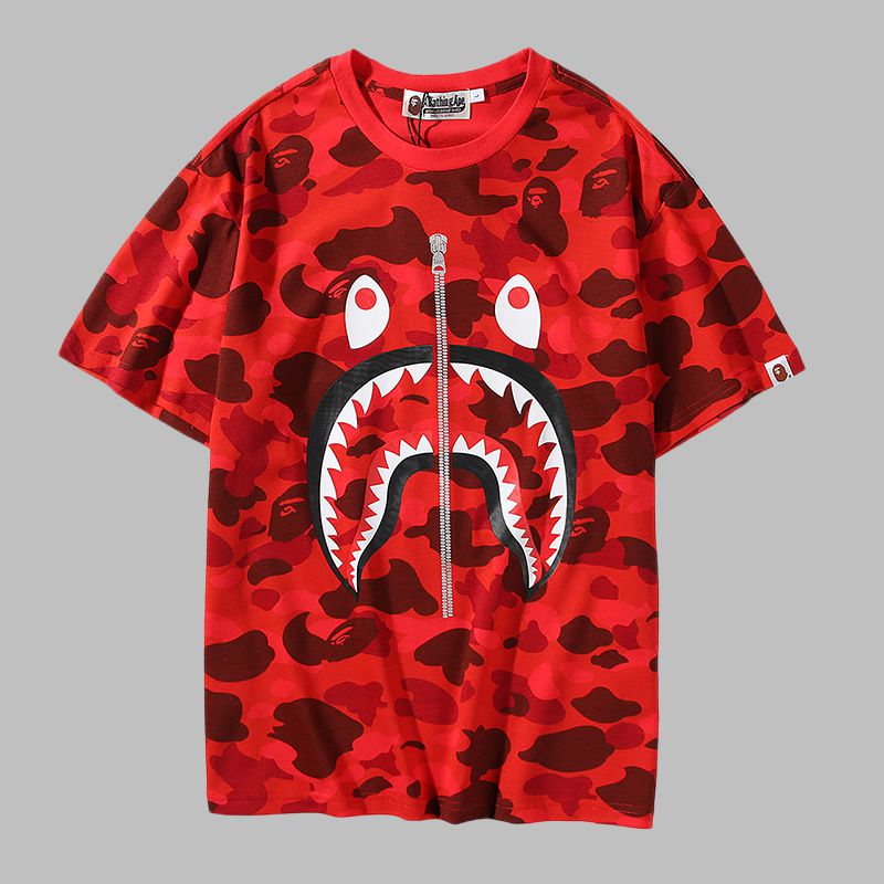 BAPE 2025 Men's and Women's Short Sleeve T-Shirts
