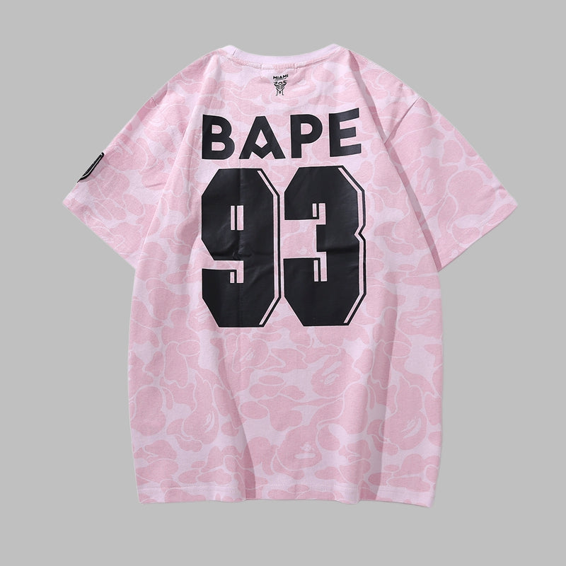 BAPE 2025 Men's and Women's Short Sleeve T-Shirts