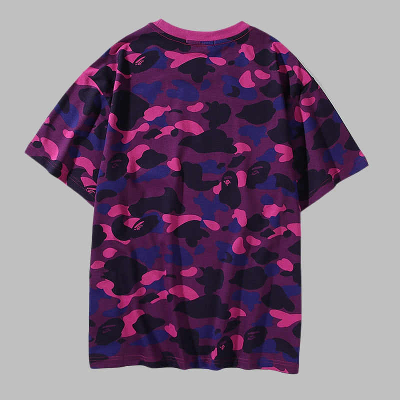BAPE 2025 Men's and Women's Short Sleeve T-Shirts