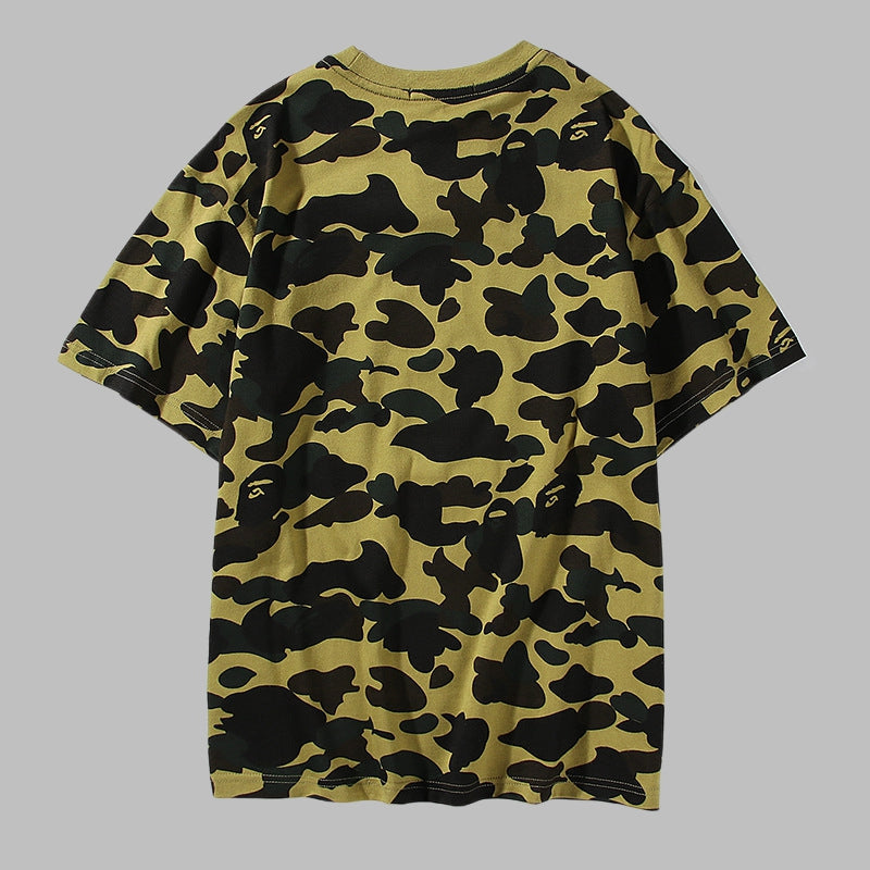 BAPE 2025 Men's and Women's Short Sleeve T-Shirts