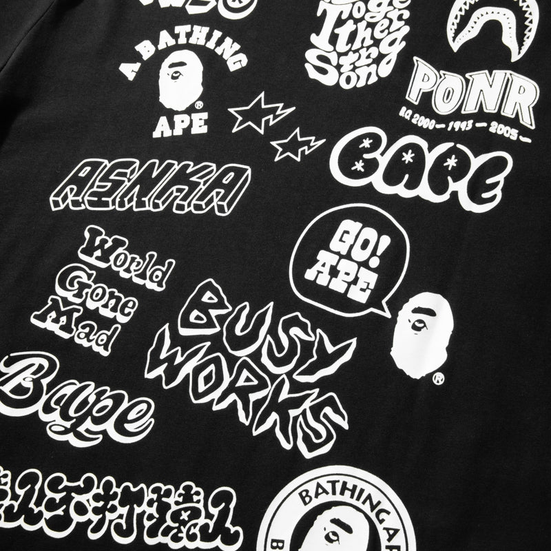 BAPE 2025 Men's and Women's Short Sleeve T-Shirts