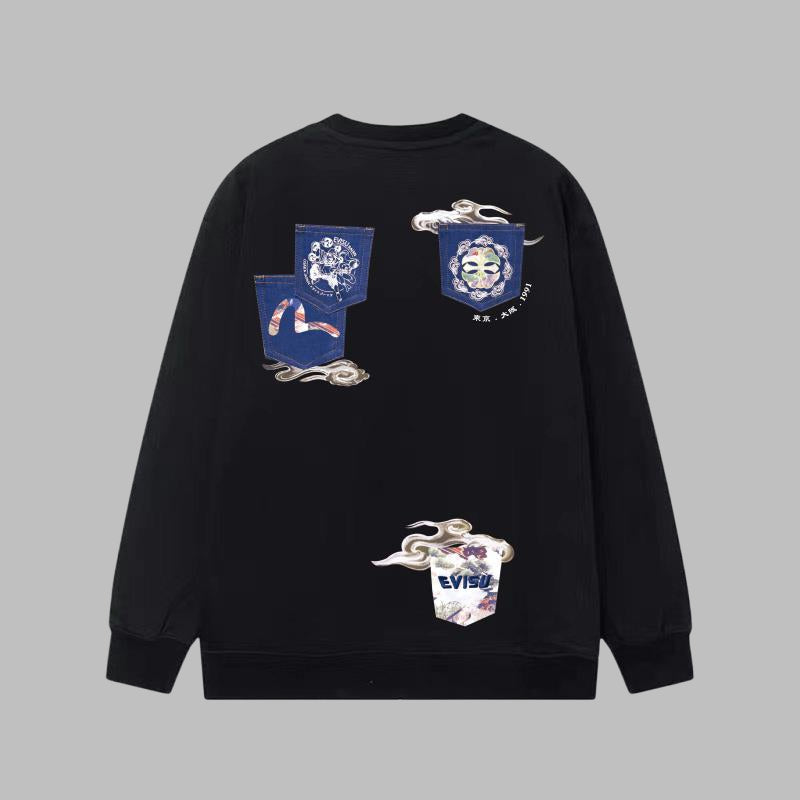 EV 2025 New Men's Long T-Shirts