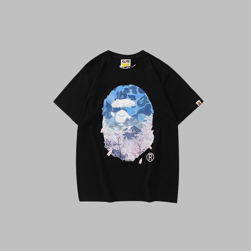BAPE 2025 Men's and Women's Short Sleeve T-Shirts