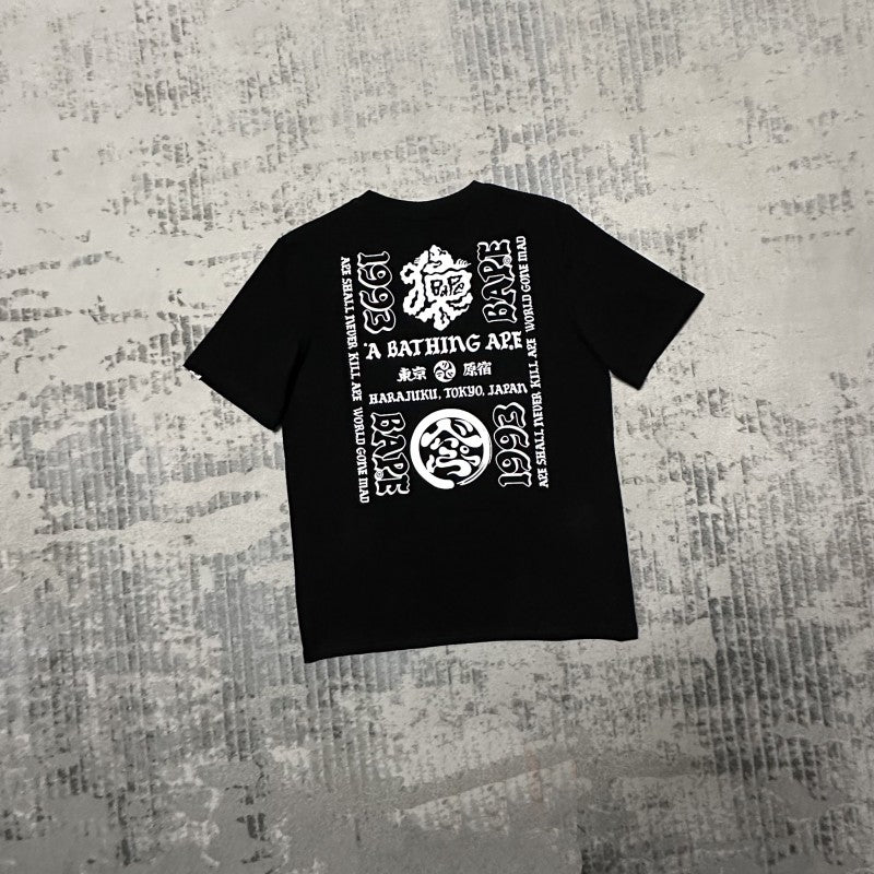BAPE 2025 Men's and Women's Short Sleeve T-Shirts