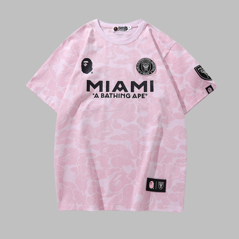 BAPE 2025 Men's and Women's Short Sleeve T-Shirts