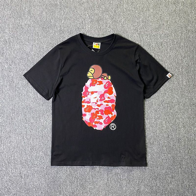 BAPE 2025 Men's and Women's Short Sleeve T-Shirts