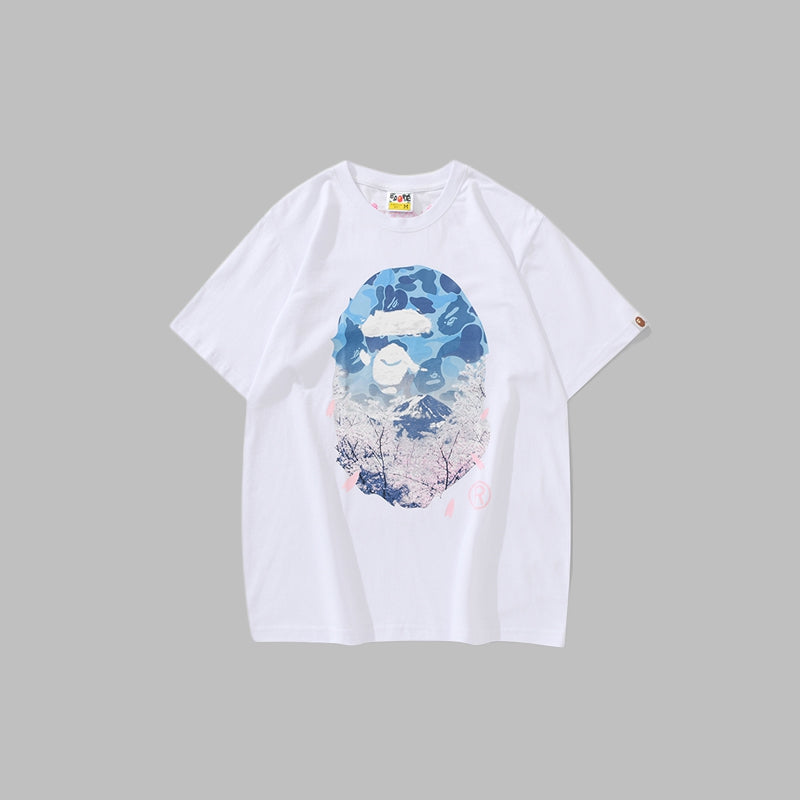 BAPE 2025 Men's and Women's Short Sleeve T-Shirts