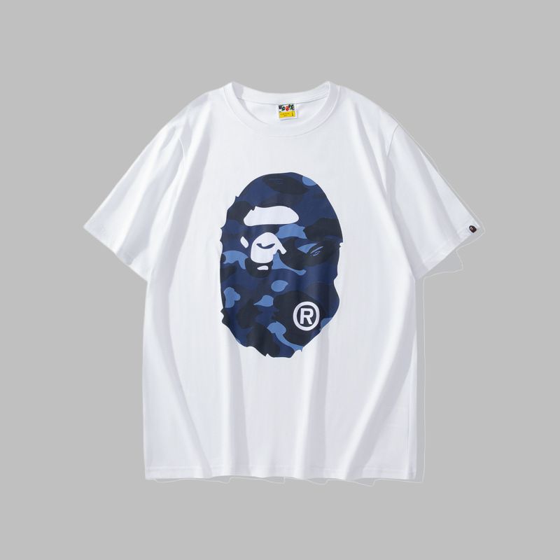BAPE 2025 Men's and Women's Short Sleeve T-Shirts