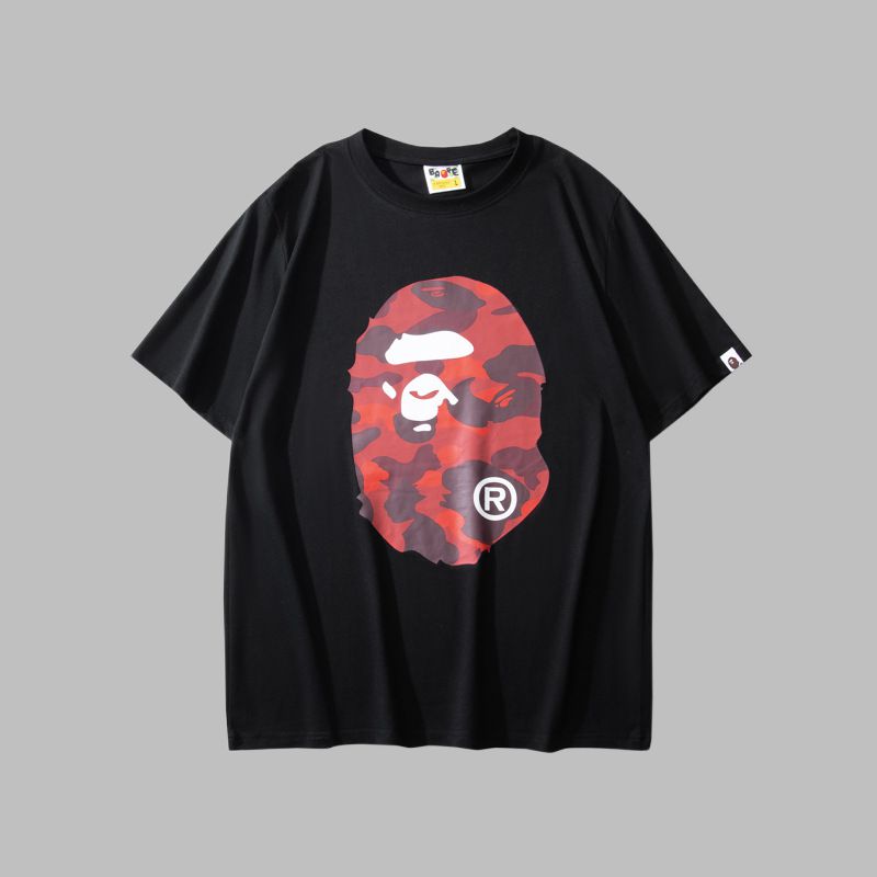 BAPE 2025 Men's and Women's Short Sleeve T-Shirts