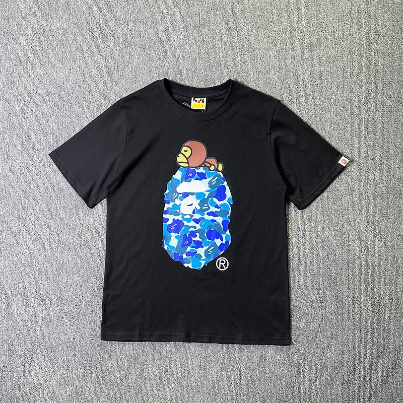 BAPE 2025 Men's and Women's Short Sleeve T-Shirts