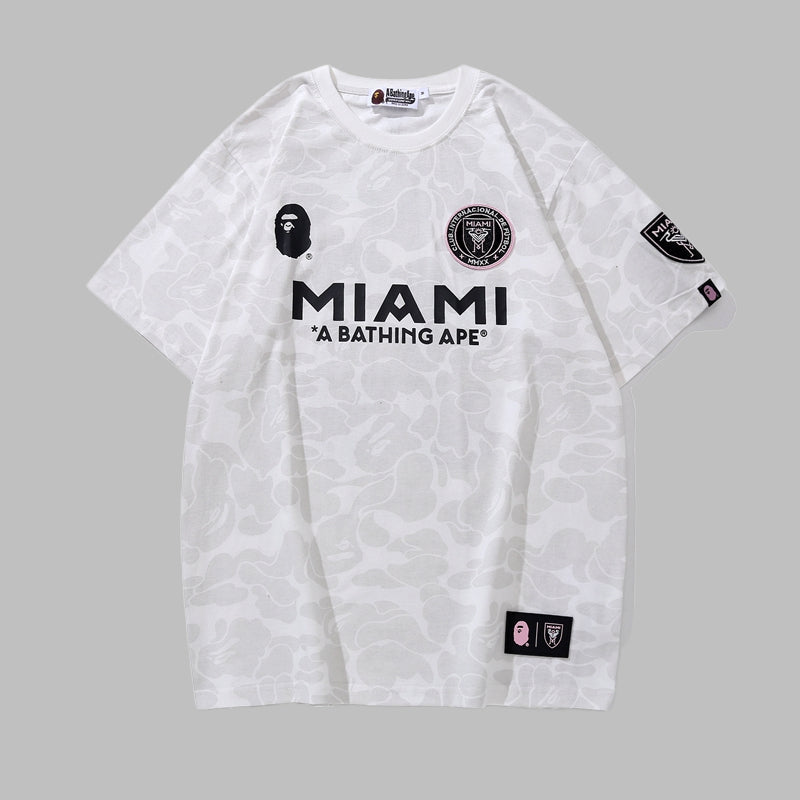 BAPE 2025 Men's and Women's Short Sleeve T-Shirts