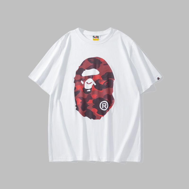 BAPE 2025 Men's and Women's Short Sleeve T-Shirts