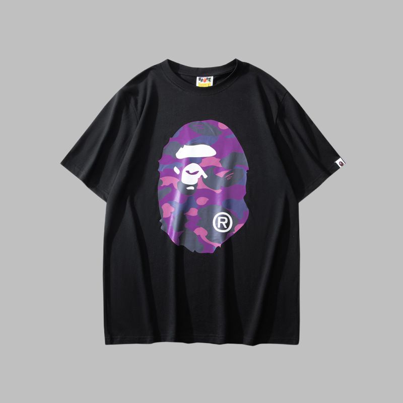 BAPE 2025 Men's and Women's Short Sleeve T-Shirts